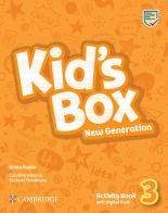 Kid's box. New generation. Level 3. Activity book. Per le Scuole elementari. Con espansione online di Caroline Nixon, Michael Tomlinson edito da Cambridge