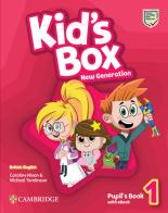 Kid's box. New generation. Level 1. Pupil's book. Per le Scuole elementari. Con e-book di Caroline Nixon, Michael Tomlinson edito da Cambridge