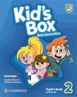 Kid's box. New generation. Level 2. Pupil's book. Per le Scuole elementari. Con e-book di Caroline Nixon, Michael Tomlinson edito da Cambridge
