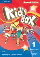 Kid's box. Level 1. Con teacher's booklet. Per la Scuola elementare. DVD-ROM di Caroline Nixon, Michael Tomlinson edito da Cambridge