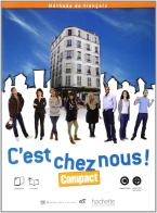 C'Est Chez Nous,Compact .Pack .Livre&Cahier.Obk.Conjugaison. di Aa.Vv. edito da Hachette
