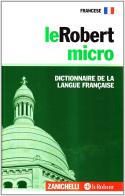 LeRobert micro. Dictionnaire de la langue française edito da Zanichelli