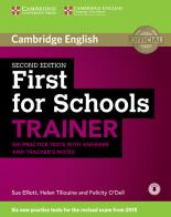 First for schools trainer. Six practice tests. With answers. Per le Scuole superiori. Con espansione online