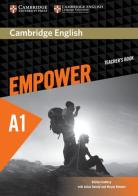 Cambridge English Empower. Level A1 Teacher's Book di Adrian Doff, Craig Thaine, Herbert Puchta edito da Cambridge