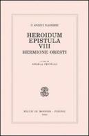 Heroidum epistula VIII. Hermione Oresti di P. Nasone Ovidio edito da Mondadori Education