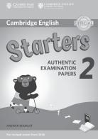 Cambridge english young learners. For revised exam. From 2018 starters. Answer booklet. Per la Scuola media vol.2 edito da Cambridge