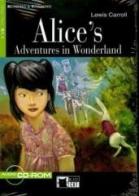 Alice's adventures in wonderland. Con CD Audio di Lewis Carroll edito da Black Cat-Cideb