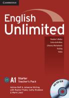English Unlimited. Level A1 Teacher's Pack. Teacher's Book. Con DVD-ROM di Alex Tilbury, David Rea, Leslie A. Hendra edito da Cambridge
