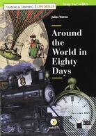 Around the world in eighty days. Con File audio scaricabile on line di Jules Verne edito da Black Cat-Cideb