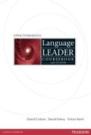 Language leader. Upper intermediate. Coursebook. Per le Scuole superiori. Con CD-ROM di David Cotton, David Falvey, Simon Kent edito da Pearson Longman
