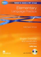 Language practice. Elementary. Student's book with key. Per le Scuole superiori di Michael Vince edito da Macmillan
