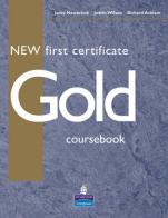New first certificate gold - libro per lo studente di Richard Acklam, Jacky Newbrook, Judith Wilson edito da Pearson longman
