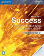 Success International. English Skills for Cambridge IGCSE. Teacher's Book. Con CD-Audio di Marian Barry edito da Cambridge