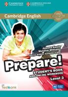 Cambridge English Prepare! 3. Student's Book and Online Workbook with Testbank di Annette Capel, Niki Joseph edito da Cambridge University Press