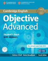 Objective Advanced. Student's book with answers. Con CD-ROM di Felicity O'Dell, Annie Broadhead edito da Cambridge
