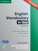 English Vocabulary in Use. Advanced. Book with answers and CD-ROM di Felicity O'Dell, Michael McCarthy edito da Cambridge University Press
