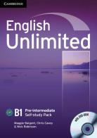 English Unlimited. Level B1 Self-study Pack. Con DVD-ROM di Alex Tilbury, David Rea, Leslie A. Hendra edito da Cambridge