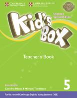 Kid's box. Level 5. Teacher's book. British English. Per la Scuola elementare di Caroline Nixon, Michael Tomlinson edito da Cambridge