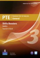 PTE. Pearson test of english. Skills booster. Level 3. Teacher's book. Per le Scuole superiori. Con CD Audio edito da Longman Italia