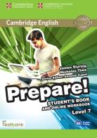 Cambridge English Prepare! 7. Student's book with Testbank. Per le Scuole superiori. Con espansione online di James Styring, Nicholas Tims, David McKeegan edito da Cambridge