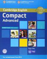 Compact. Advanced. Student's book without key. Per le Scuole superiori. Con CD-ROM. Con espansione online di Peter May edito da Cambridge