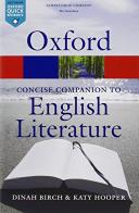 Concise Oxford companion to english literature di Dinah Birch edito da Oxford University Press