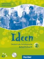 Ideen. Arbeitsbuch. Con CD Audio. Per le Scuole superiori vol.2 di Wilfried Krenn, Herbert Puchta edito da Hueber