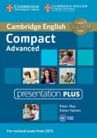 Compact Advanced. Presentation Plus. DVD-ROM di Peter May edito da Cambridge