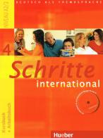 Schritte international. Kursbuch-Arbeitsbuch. Per le Scuole superiori vol.4 di Daniela Niebisch, Sylvette Penning edito da Hueber