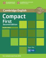 Compact First. Teacher's Book di Peter May edito da Cambridge