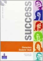 Success. Elementary. Student's book-Workbook. Per le Scuole superiori. Con CD Audio. Con CD-ROM di Jenny Parsons, Jana Camyns, Bob Hostings edito da Pearson Longman
