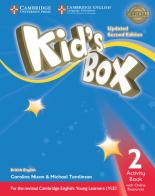 Kid's box. Level 2. Activity book. British English. Per la Scuola elementare. Con e-book. Con espansione online di Caroline Nixon, Michael Tomlinson edito da Cambridge