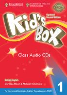 Kid's box. Level 1. Class audio CD. British English. Per la Scuola elementare di Caroline Nixon, Michael Tomlinson edito da Cambridge