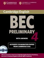 Cambridge BEC. Preliminary. Student's book with answers. Per gli Ist. Tecnici e professionali. Con CD Audio edito da Cambridge University Press