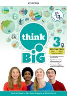 Think big 3. Student's book-Workbook & exam trainer + magazine & extra book con QR code. Per la Scuola media. Con e-book. Con espansione online vol.3 edito da Oxford University Press