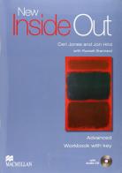New inside out. Advanced. Workbook with key. Per le Scuole superiori. Con CD Audio. Con espansione online di Sue Kay, Vaughan Jones, Tania Bastow edito da Macmillan Elt