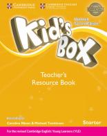 Kid's box. Starter. Teacher's resource book. Per la Scuola elementare. Con File audio per il download di Caroline Nixon, Michael Tomlinson edito da Cambridge