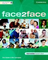 Face2face. Intermediate. Con espansione online. Per le Scuole superiori. Con CD-ROM di Chris Redston, Gillie Cunningham edito da Cambridge University Press