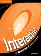 Interactive. Level 3. Testmaker. CD-ROM. Con CD-Audio edito da Cambridge