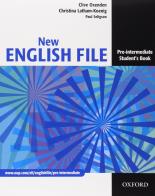 New english file. Pre-intermediate. Student's book-Workbook-My digital book-Entry checker. Con espansione online. Per le Scuole superiori. Con CD-ROM