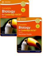 Complete biology for Cambridge IGCSE. Student's book and Revision guide. Per le Scuole superiori. Con espansione online di Ron Pickering edito da Oxford University Press