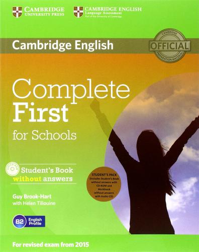 Complete first certificate for schools. Student's book-Workbook without answer. Per le Scuole superiori e CD-ROM. Con CD Audio. Con espansione online edito da Cambridge