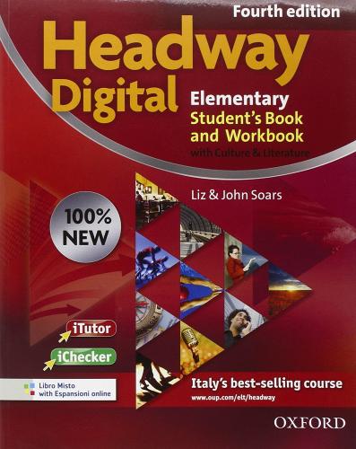 New headway digital. Elementary. Student's book-Workbook. Without key. Per le Scuole superiori. Con CD-ROM. Con espansione online edito da Oxford University Press