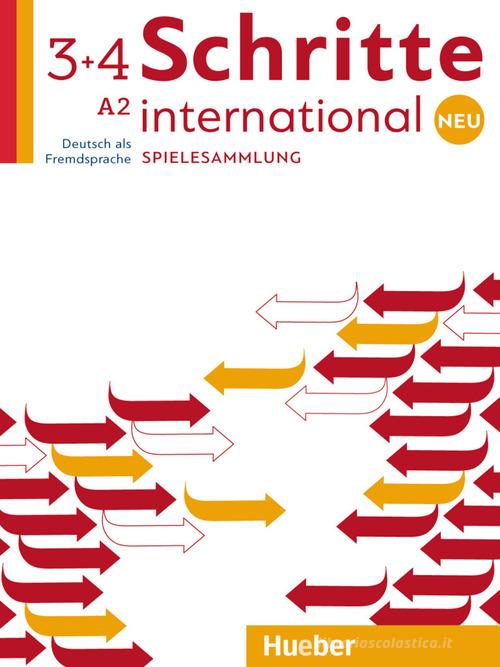 Schritte international. Neu. Deutsch als Fremdsprache. Spielesammlung. Per le Scuole superiori vol.3-4 di Monika Bovermann, Daniela Niebisch, Sylvette Penning-Hiemstra edito da Hueber