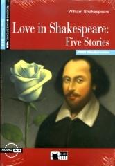 Love in Shakespeare: five stories. Con file audio MP3 scaricabili di William Shakespeare edito da Black Cat-Cideb