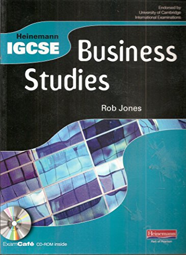 Heimemann IGCSE. Business studies. Student's book. Con espansione online. Per le Scuole superiori. Con CD-ROM edito da Pearson Longman