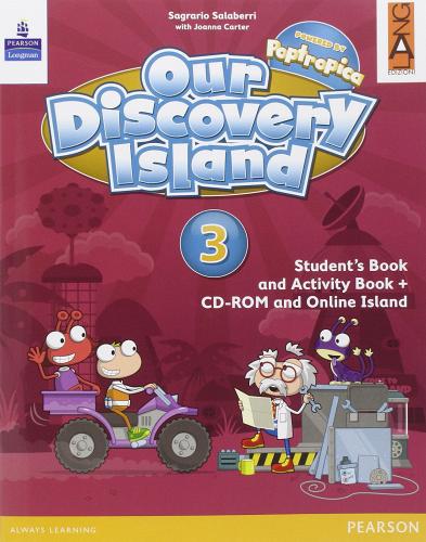 Our discovery island. Per la Scuola elementare. Con CD-ROM. Con e-book. Con espansione online vol.3 di Sagrario Salaberri, Joanna Carter edito da Lang