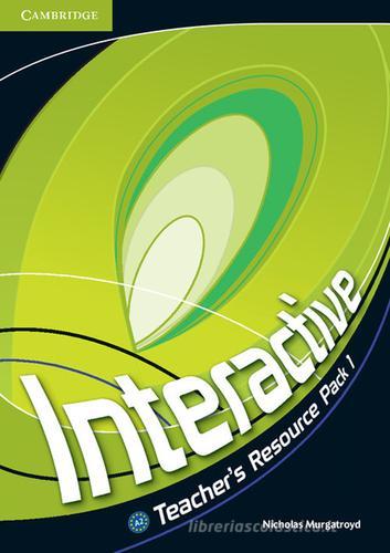 Interactive. Level 1. Teacher's Resource Pack edito da Cambridge