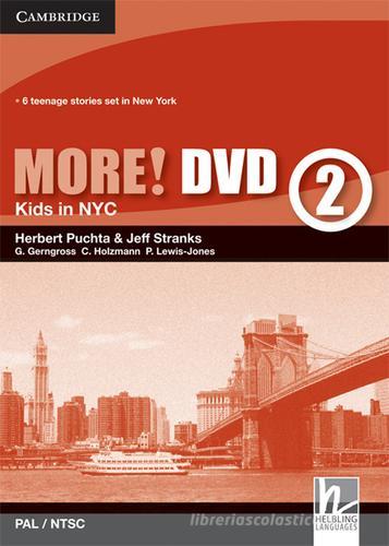 More! Level 2 Dvd di Herbert Puchta, Jeff Stranks, Günter Gerngross edito da Cambridge