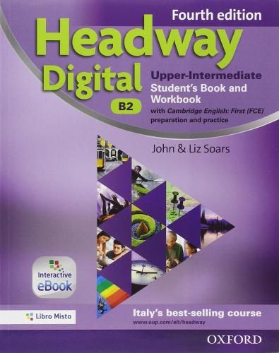 Headway digital. Upper-intermediate. Entry checker-Student's book-Workbook. Without key. Per le Scuole superiori. Con e-book. Con espansione online